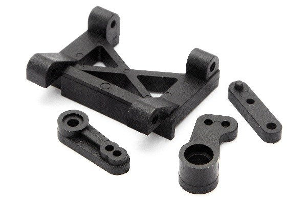 HPI Racing - Center Post/Servo Horn/Steering Crank Set - HP85097