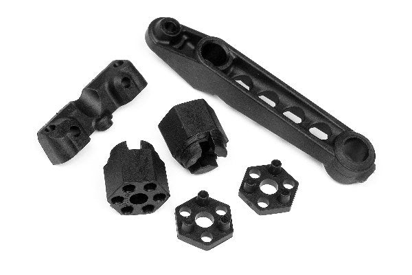 HPI Racing - Front Body Mount/Wheel Hub Set (2Pcs) - HP85279
