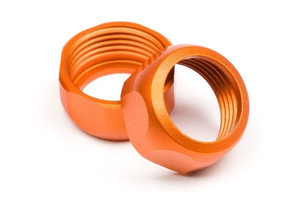 HPI Racing - Shock Cap 10Mm (Orange/2Pcs) - HP86273