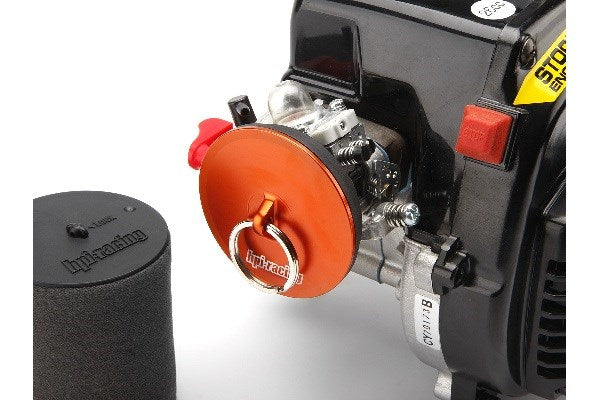 HPI Racing - Aluminum Air Filter Maintenance Cap (Orange) - HP86700