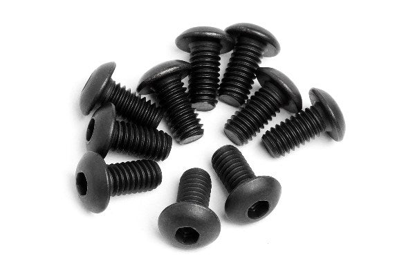 HPI Racing - Button Head Screw M4X8Mm (10Pcs) - HP94553