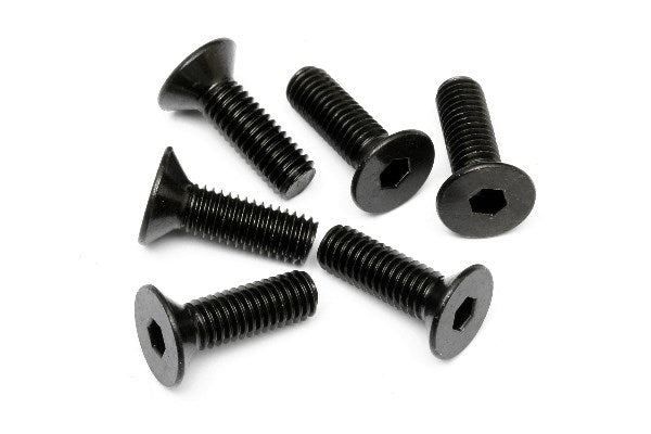 HPI Racing - Flat Head Screw M5X16Mm (Hex Socket/6Pcs) - HP94730