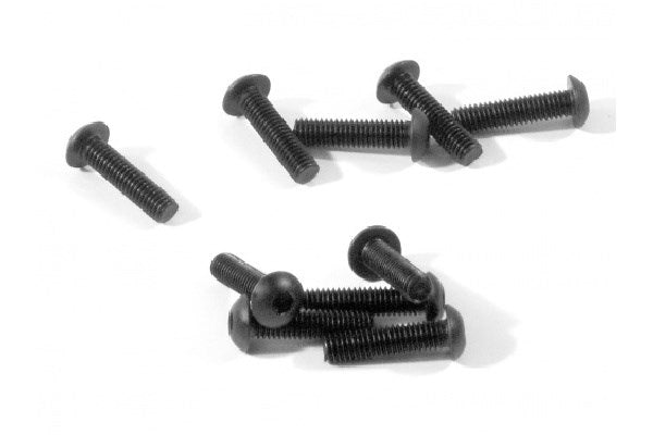 HPI Racing - Button Head Screw M3X12Mm (Hex Socket/10 Pcs) - HPZ354