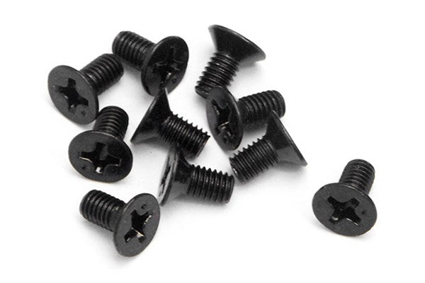 HPI Racing - Flat Head Screw M3X6Mm (10Pcs) - HPZ525
