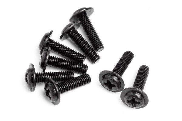 Maverick RC - DOMED HEAD DISC SCREW M3X10 (8 ) - MV22126