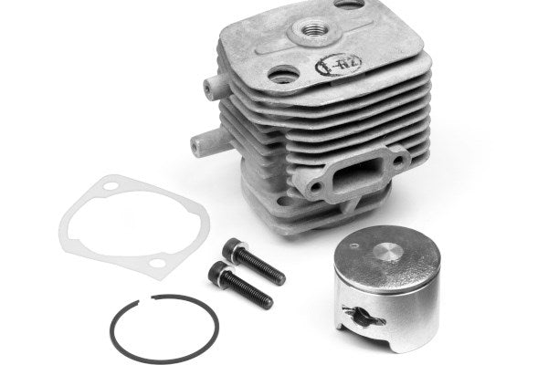 Maverick RC - 2-BOLT CYLINDER HEAD & PISTON SET - NO PISTON PIN - MV24207