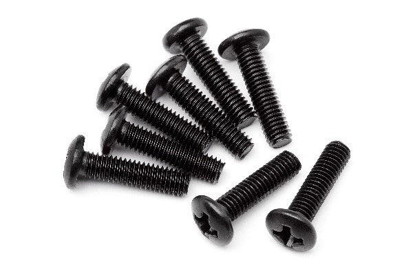 Maverick RC - Button Head Screw M3x12 (8pcs) - MV25035
