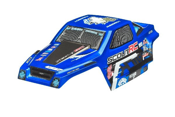Maverick RC - PAINTED SCOUT RC BODYSHELL BLUE W/DECALS - MV25066