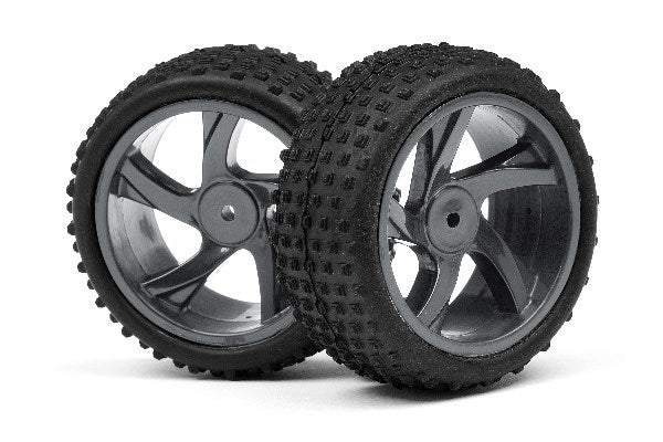 Maverick RC - 1/18 BUGGY WHEEL & TYRE ASSEMBLY (ION XB) - MV28052