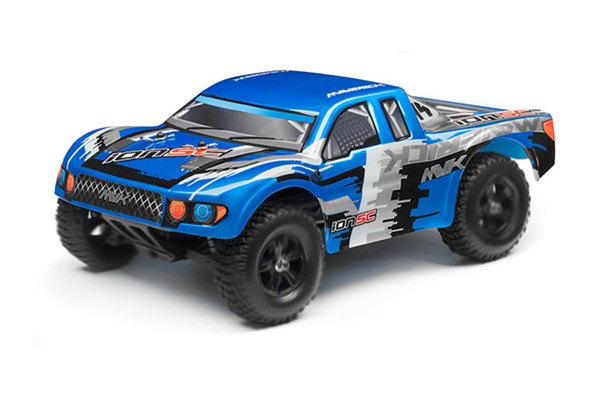 Maverick RC - SHORT COURSE PAINTED BODY BLUE WITH DECALS ION SC - MV28067