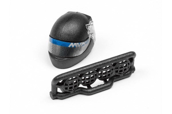 Maverick RC - DRIVER HEAD AND CAGE DETAILS (ION DT) - MV28077