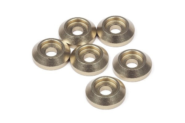 Maverick RC - CAP HEAD SCREW CONE WASHER - GOLD (6PCS) - MV29127