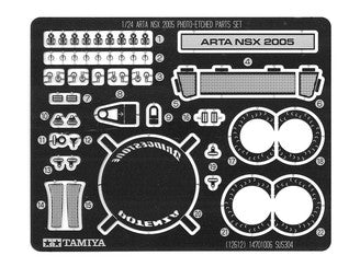 Tamiya - Arta NSX Photo Etch Parts - 12612 TAMIYA 1/24 CARS