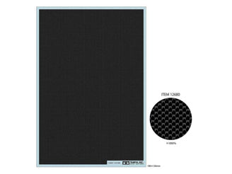 Tamiya - 1/24 Carbon Fibre Decal (Plain Weave/Extra Fine) - 12680 TAMIYA 1/24 CARS