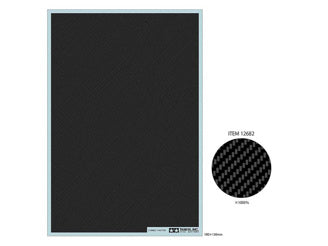 Tamiya - 1/24 Carbon Fibre Decal (Twill Weave/Extra Fine) - 12682 TAMIYA 1/24 CARS