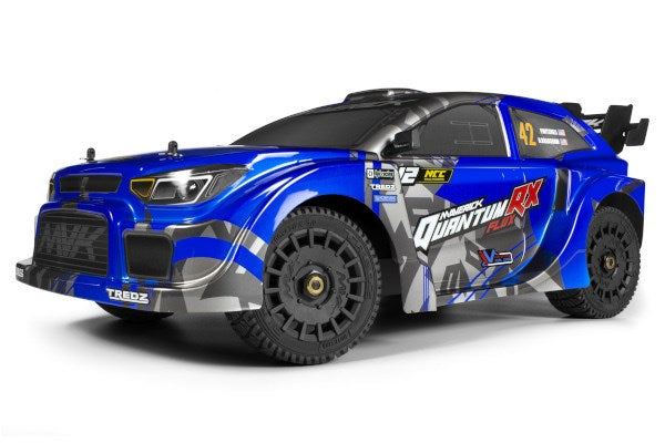 Maverick RC - QuantumRX Rally Car Body - Blue - MV150363