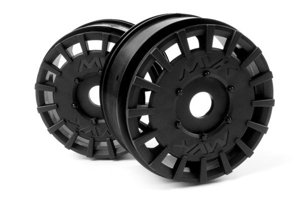 Maverick RC - QuantumR Rally Car Wheel (Black/2pcs) - MV150365