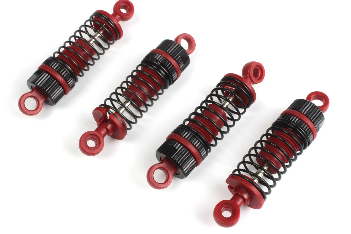 Maverick RC - Shock Absorber Set (Red/4pcs) - MV150519