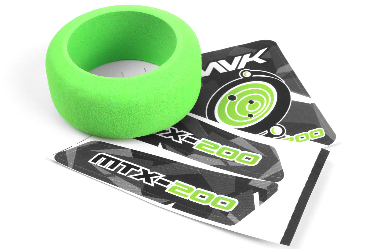 Maverick RC - Transmitter Wheel Foam & Decals (Green) - MV150554
