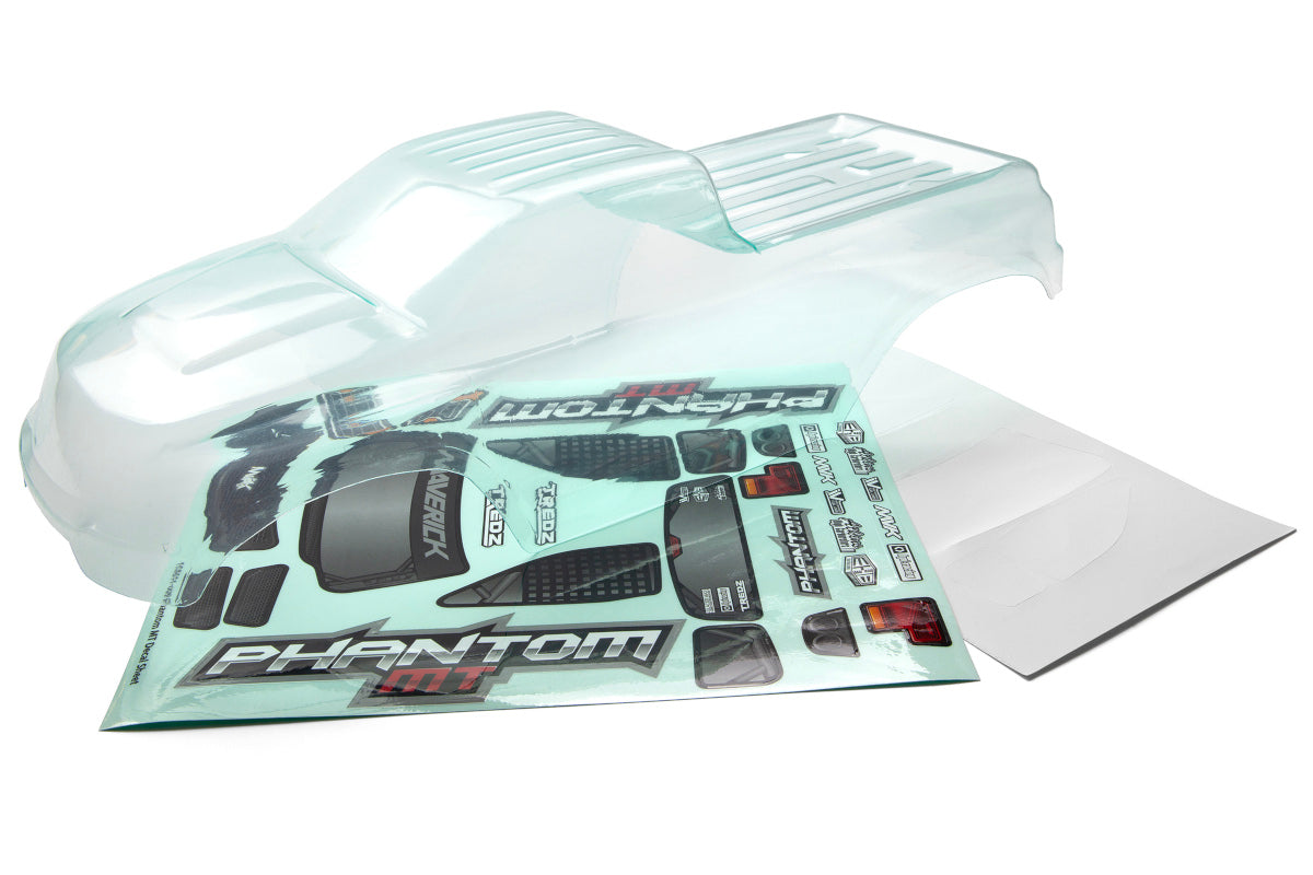 Maverick RC - Clear Polycarbonate Body Phantom MT - MV150611