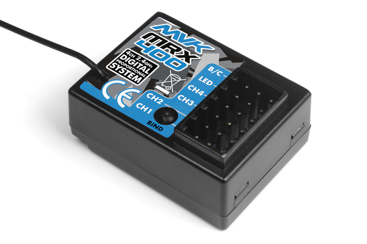 Maverick RC - MRX-400 2.4Ghz 4CN  Receiver - MV150622