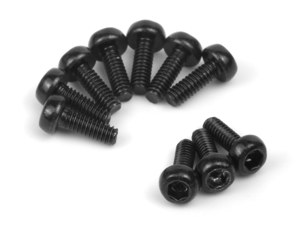Maverick RC - Button Head Screw M1.7x5mm (Hex Socket/10pcs) - MV150688