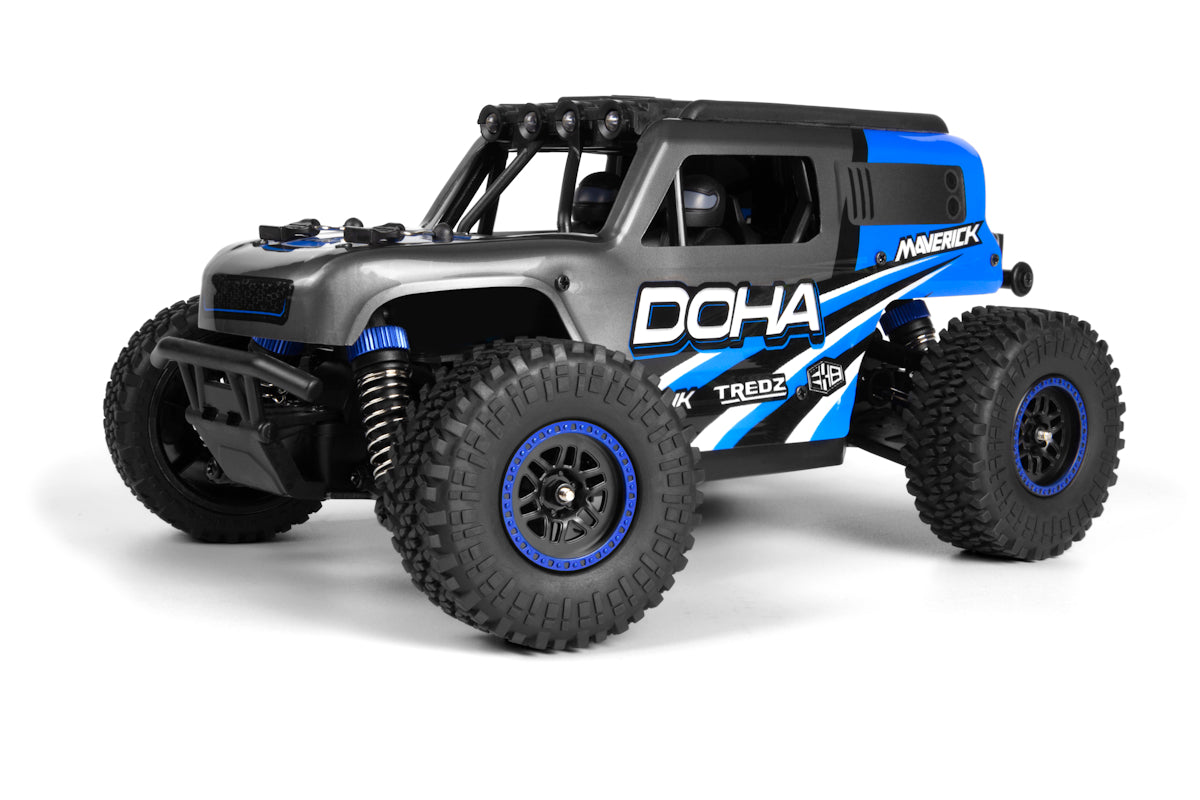 Maverick RC - Maverick Doha 1/20 4WD Electric Truck - Blue - MV150700