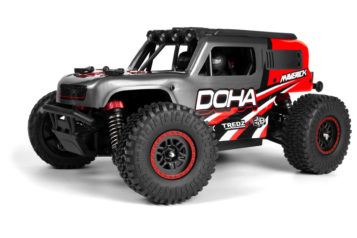 Maverick RC - Maverick Doha 1/20 4WD Electric Truck - Red - MV150701