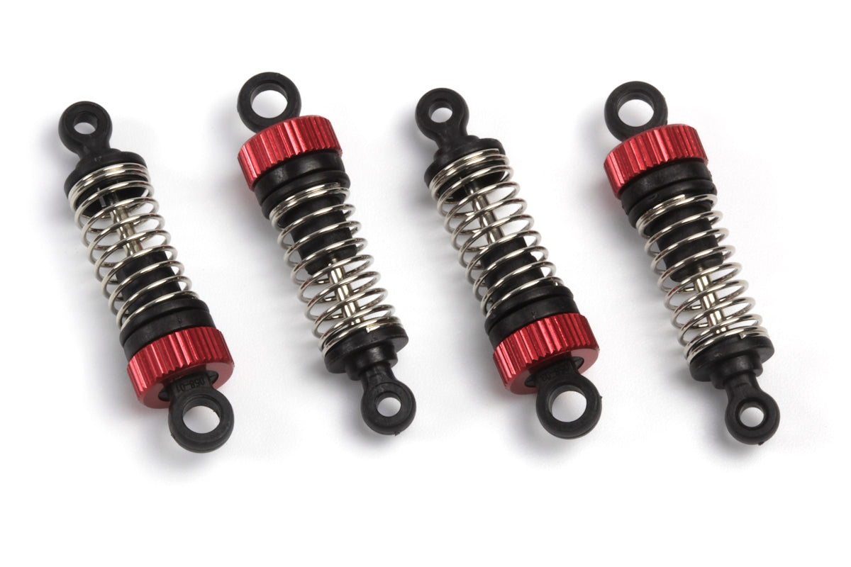 Maverick RC - Shock Absorber Set (Red/4pcs) - MV150720