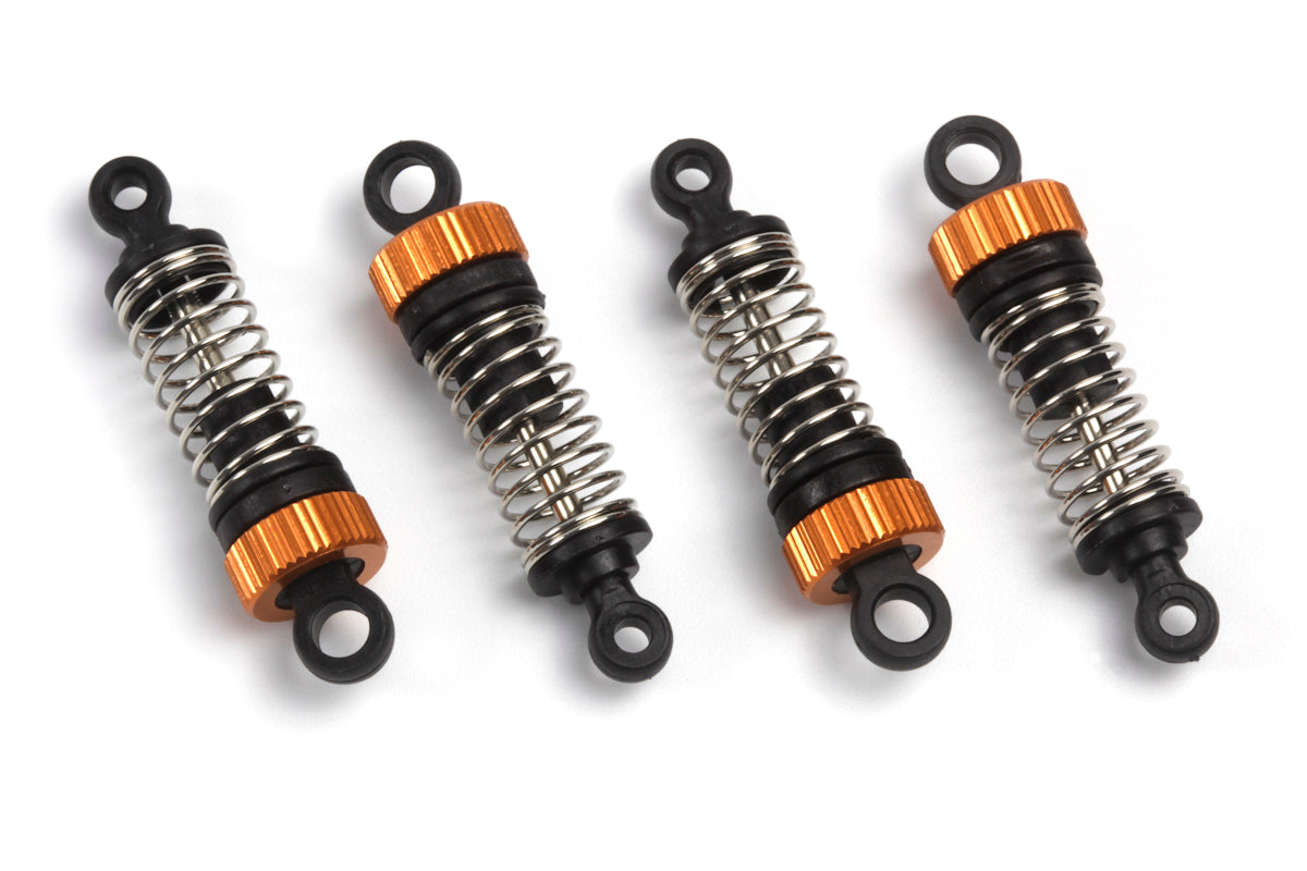 Maverick RC - Shock Absorber Set (Orange/4pcs) - MV150721