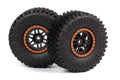 Maverick RC - Assembled Wheel & Tyre (Orange/2pcs) - MV150737