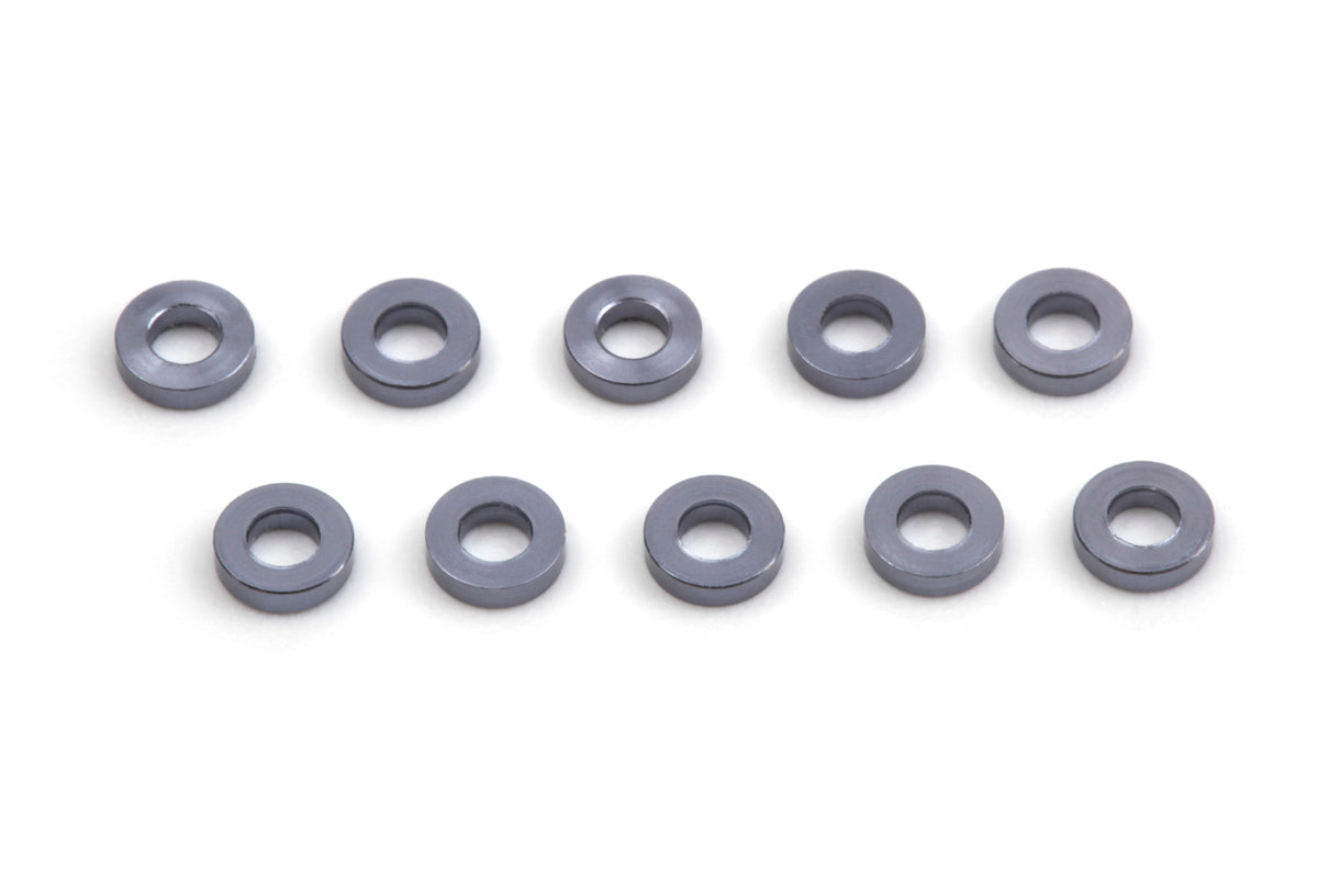 Maverick RC - Aluminum Shim 4x1.4x1mm (Gunmetal/10pcs) - MV150835
