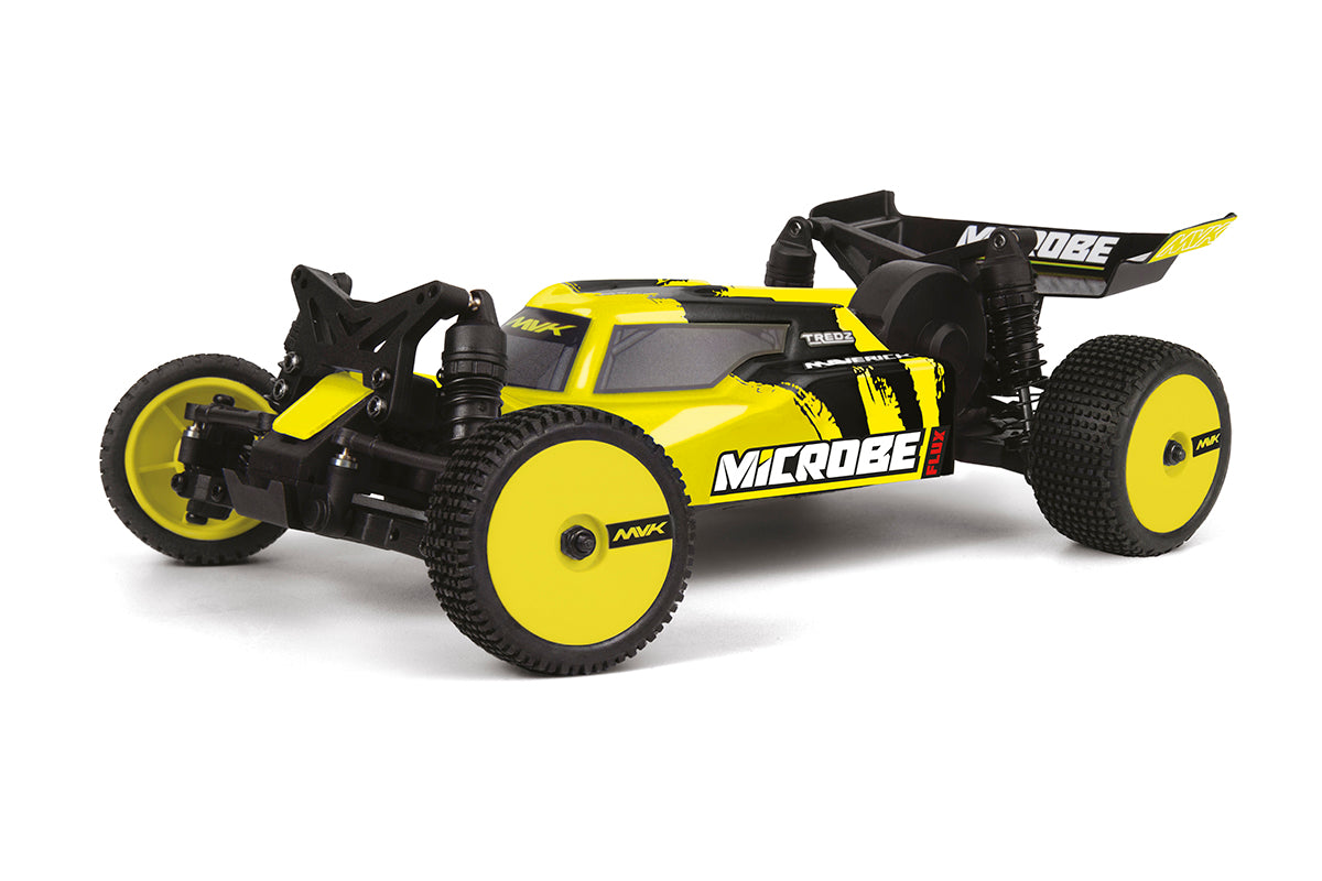 Maverick RC - Microbe Flux 1/24th Buggy - Yellow - MV150871
