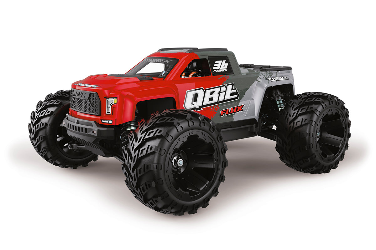 Maverick RC - Qbit MT Flux 1/16th Monster Truck - Red - MV151005