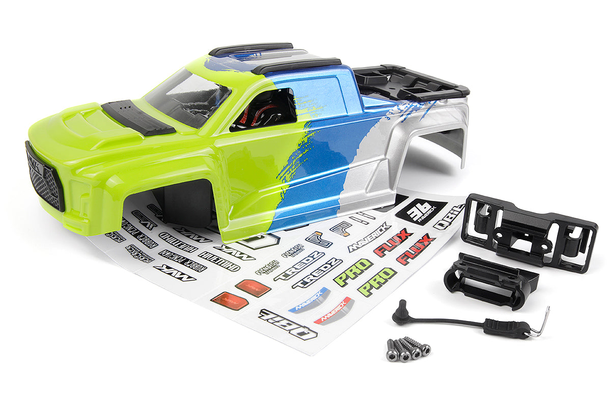 Maverick RC - Qbit MT Printed Body PC - Fluoro Green - MV151023