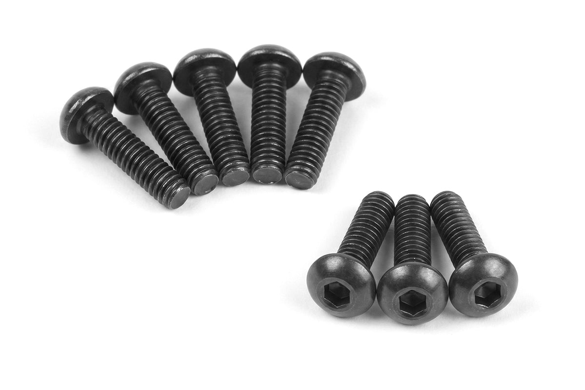 Maverick RC - Button Head Screw M3x12mm (Hex/Socket/8pcs) - MV151121