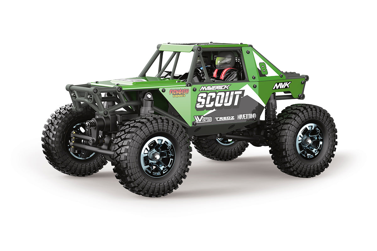 Maverick RC - Scout-24 1/24th Rock Crawler - Green - MV151302