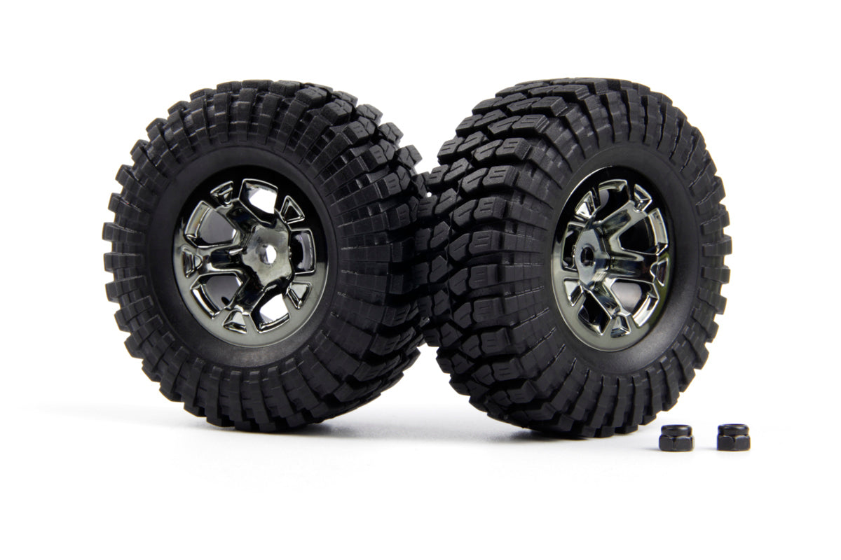 Maverick RC - Wheels/Tires Assembled (2pcs) - MV151320