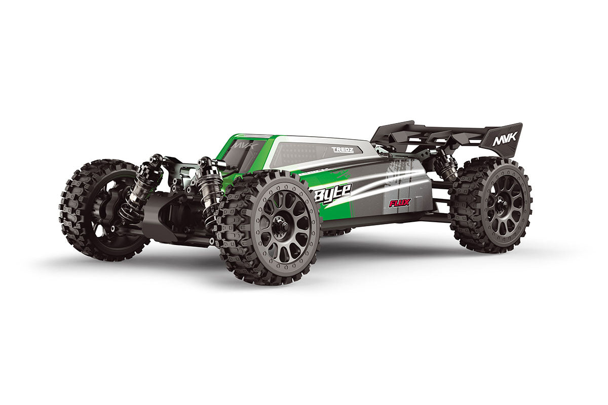 Maverick RC - QByte XB Flux 1/12th Buggy - Green - MV151402