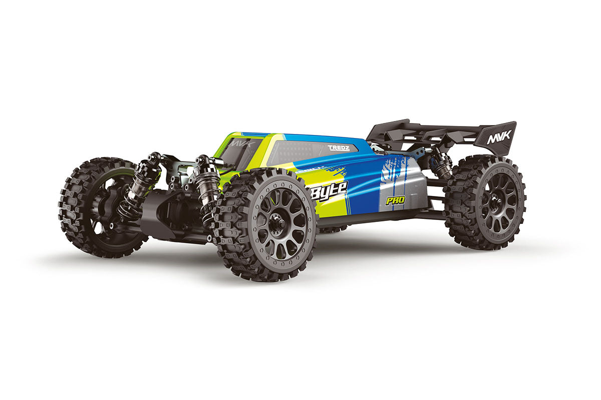Maverick RC - QByte XB Pro 1/12th Buggy - Fluoro Green - MV151403