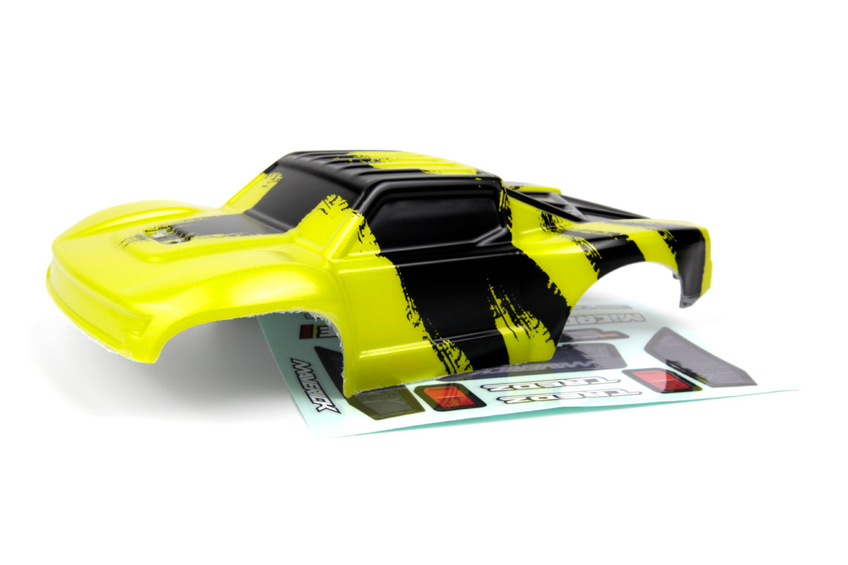 Maverick RC - Top Line 1/24th SC Body (Yellow/Black) - MV151516