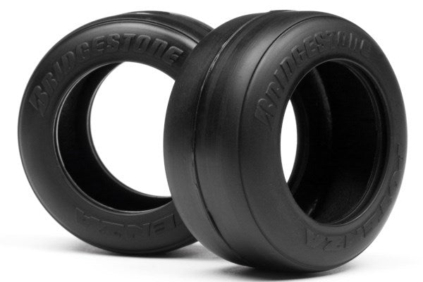 HPI Racing - Bridgestone High Grip FT01 Slick Tyre M (Front) - HP103016