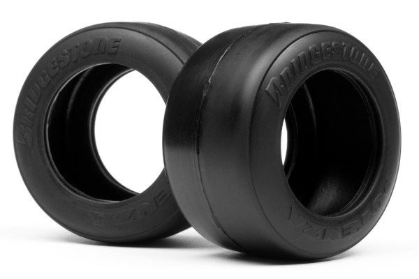 HPI Racing - Bridgestone High Grip FT01 Slick Tyre M (Rear) - HP103017