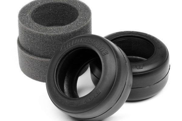 HPI Racing - Bridgestone High Grip FT01 Slick Tyre S (Front) - HP102906
