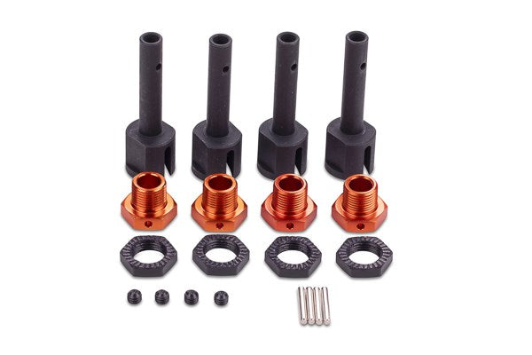 HPI Racing - Savage XL 17mm Hex Hub Conversion Set - HP160141