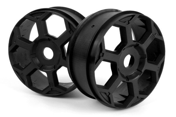 HPI Racing - Hexcode Wheel Black (2pcs) - HP160279