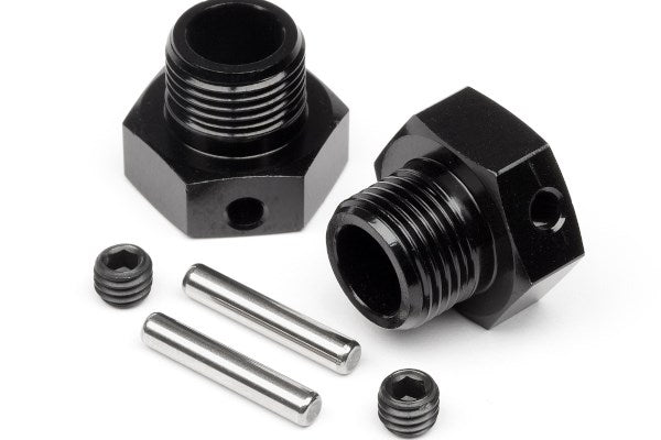 HPI Racing - Wheel Hex Hub 6.7mm (2pcs/Black) - HP67804