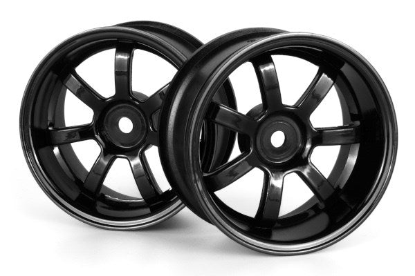 HPI Racing - RAYS GRAM LIGHTS 57S-PRO GLOSS BLACK (6mm) - HP160483