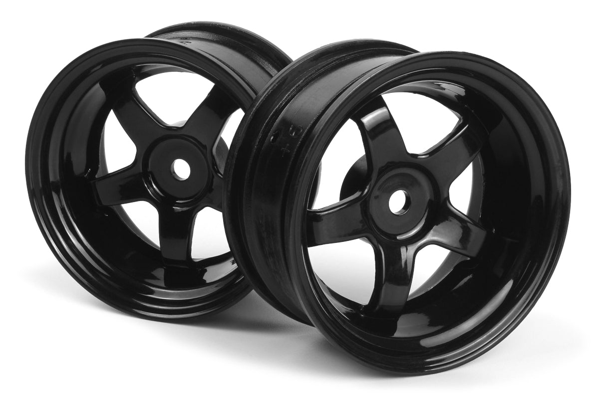 HPI Racing - Work Meister S1 Wheel Black 26mm (6mm OS/2pcs) - HP160525