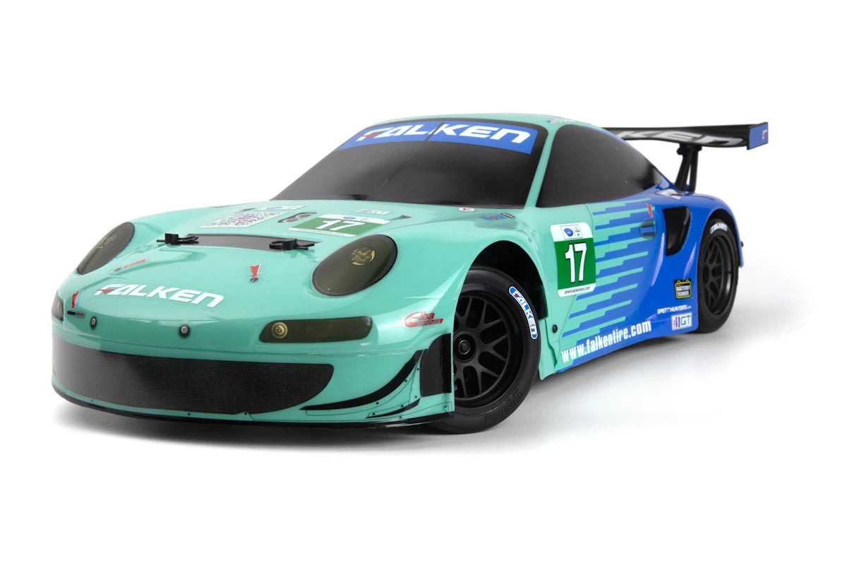 HPI Racing - 1/10 RC Car RTR Sport 3 Porsche 911 GT3 RSR Falken - HP160780 (Battery & Charger Included)